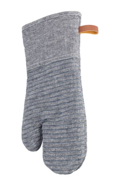 Topfhandschuhe Ada Typ B - Baumwollstoff / Silikon - Grau