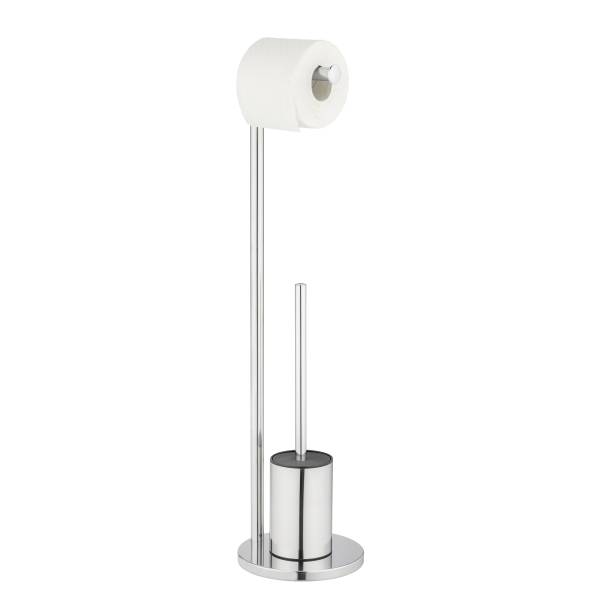 WC-Garnitur Ferla - Edelstahl - Silber