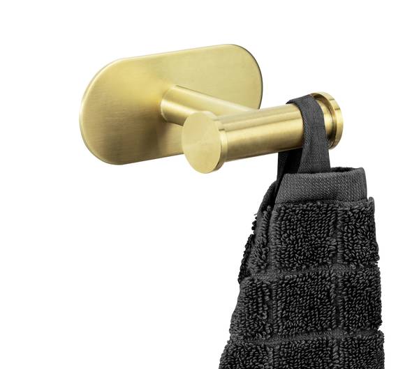 Wandhaken Orea - Edelstahl - Gold