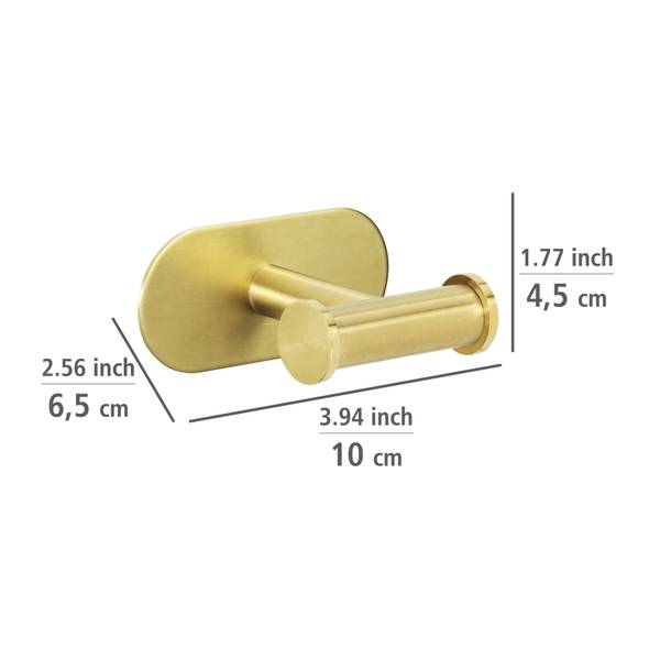 Wandhaken Orea - Edelstahl - Gold
