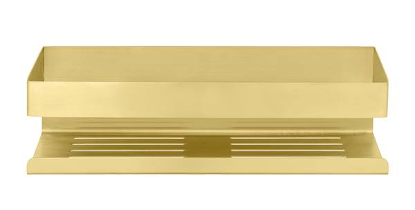 Duschablage Genova - Edelstahl - Gold