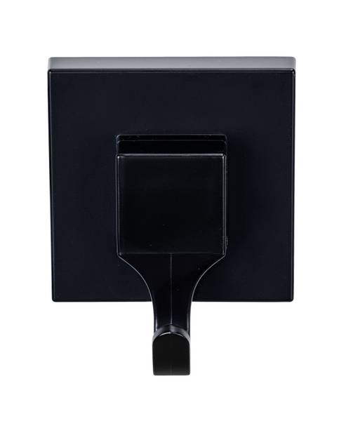 Wandhaken Quadro 2er-Set - ABS - Schwarz