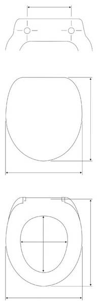 WC-Sitz Aldeno - MDF - Gold