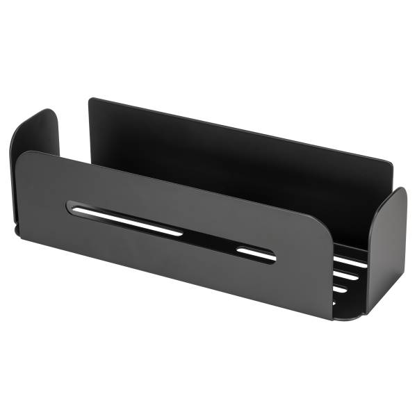 Duschablage Bivio - Aluminium - Schwarz