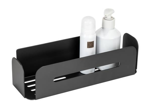 Duschablage Bivio - Aluminium - Schwarz
