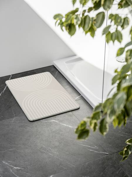 Badematte Nazca - Diatomit - Beige