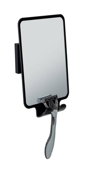Badspiegel Quadro - ABS - Schwarz