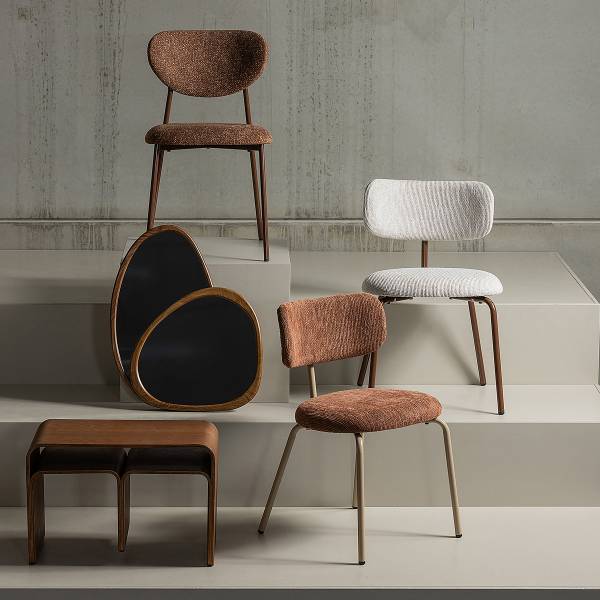 Spiegel Leif 48 x 44 cm - Braun