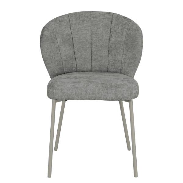 Polsterstuhl FIOLAA 2er-Set - Grau