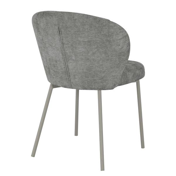 Polsterstuhl FIOLAA 2er-Set - Grau