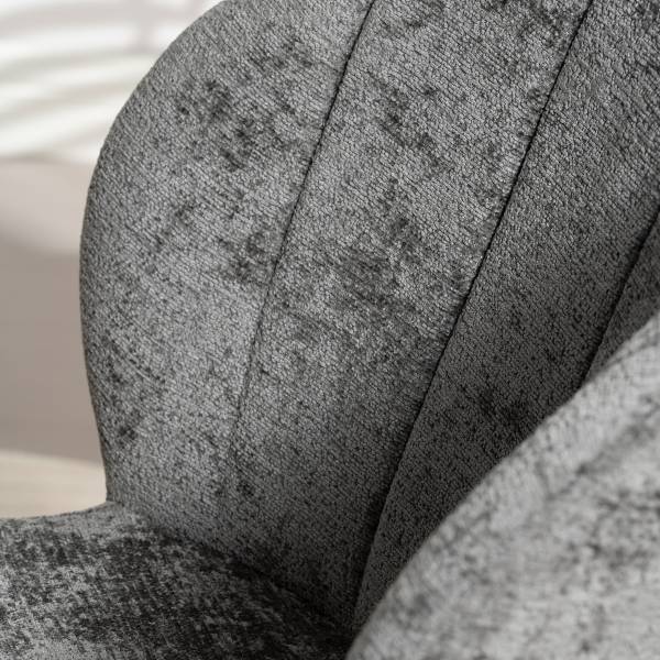 Polsterstuhl FIOLAA 2er-Set - Grau