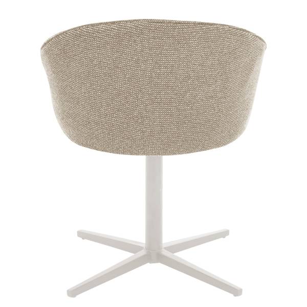 Drehbarer Armlehnenstuhl LECHER 2er-Set - Beige