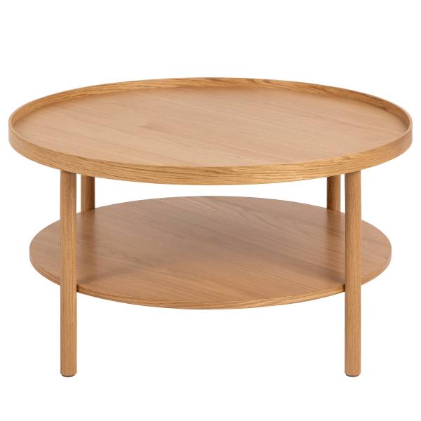 Furnierter Couchtisch Sheoka - Eiche