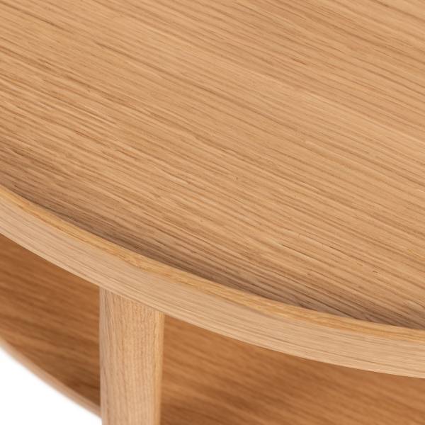 Furnierter Couchtisch Sheoka - Eiche