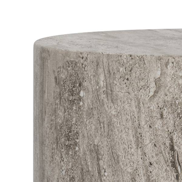 Beistelltisch Sukatari 2er-Set - Marmor Grau Dekor
