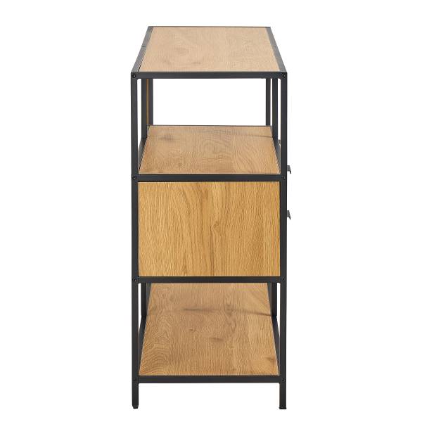 Regal Coogee mit Schubladen - 114 cm - Wildeiche Dekor