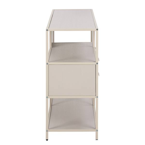 Regal Coogee mit Schubladen - 114 cm - Sandgrau