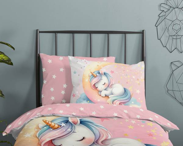 Renforcé-Kinderbettwäsche  No.33303 - Renforcé - 140 x 200/220 cm + Kissen 70 x 60 cm