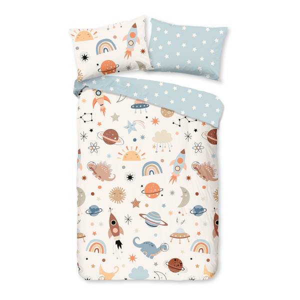 Renforcé-Kinderbettwäsche  No.33326 - Renforcé - 100 x 135 cm + Kissen 40 x 60 cm