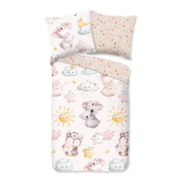 Renforcé-Kinderbettwäsche  No.33291 - Renforcé - 135 x 200 cm + Kissen 80 x 80 cm