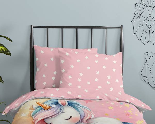 Renforcé-Kinderbettwäsche  No.33303 - Renforcé - 140 x 200 cm + Kissen 70 x 90 cm