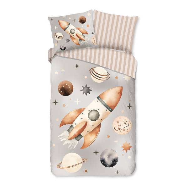 Renforcé-Kinderbettwäsche  No.33318 - Renforcé - 140 x 200/220 cm + Kissen 70 x 60 cm