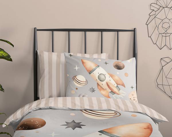 Renforcé-Kinderbettwäsche  No.33318 - Renforcé - 140 x 200/220 cm + Kissen 70 x 60 cm