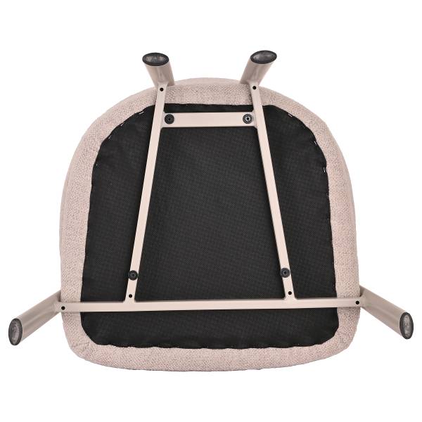 Armlehnenstuhl AVOCA - Beige - 2er Set
