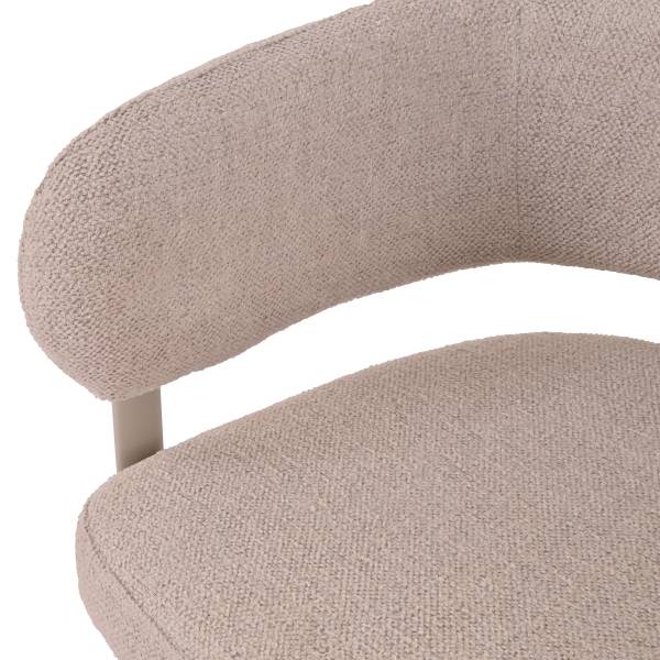 Armlehnenstuhl AVOCA - Beige - 2er Set