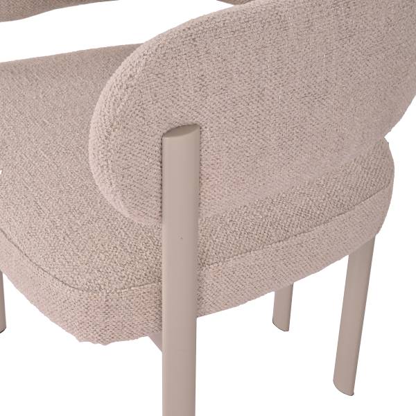Armlehnenstuhl AVOCA - Beige - 2er Set