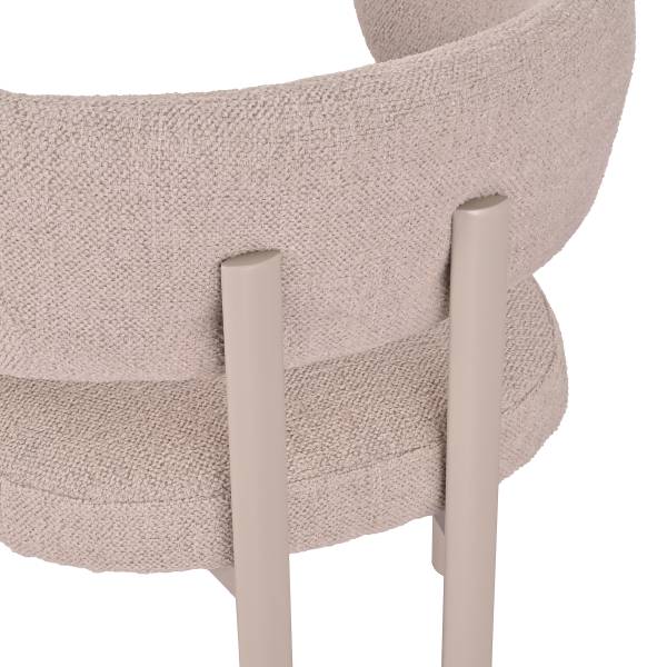 Armlehnenstuhl AVOCA - Beige - 2er Set