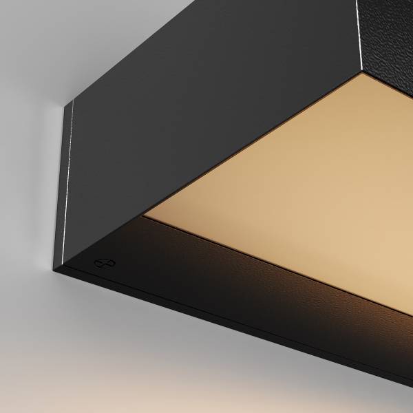 LED-Wandleuchte Lot Typ A - Aluminium - 1-flammig