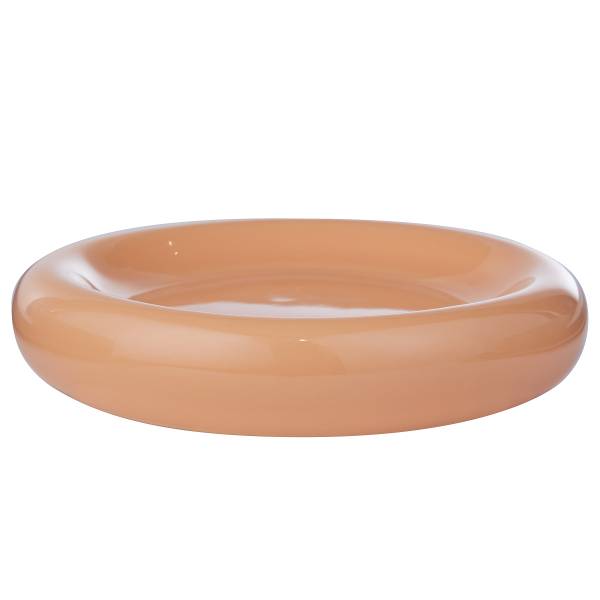 Untertasse CHUNKY 6er-Set - Steinzeug - Hellorange - Orange