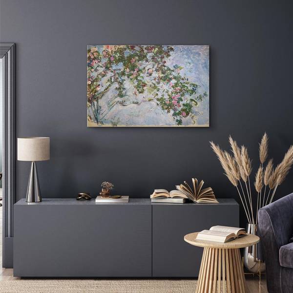 Leinwandbild Les Roses - 120 x 80 cm