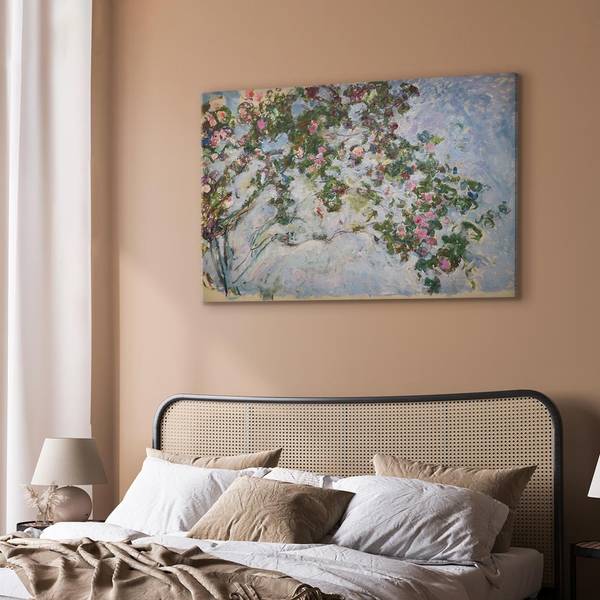 Leinwandbild Les Roses - 120 x 80 cm