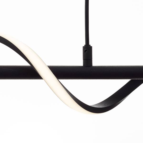 LED-Pendelleuchte Eunice - Silikon / Stahl - 1-flammig
