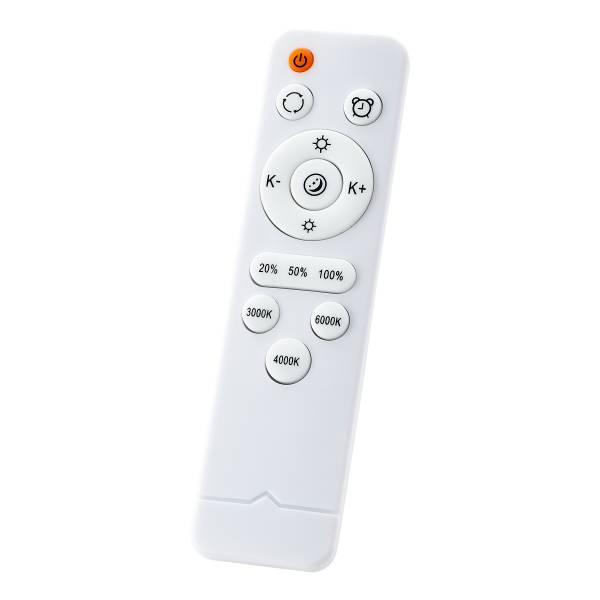 LED-Deckenleuchte Slimline - Polyacryl / Gummibaum Teilmassiv - 1-flammig