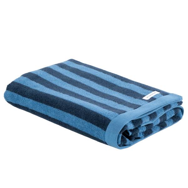 Badetuch Tom Tailor - Baumwolle - Blau - 70 x 140 cm