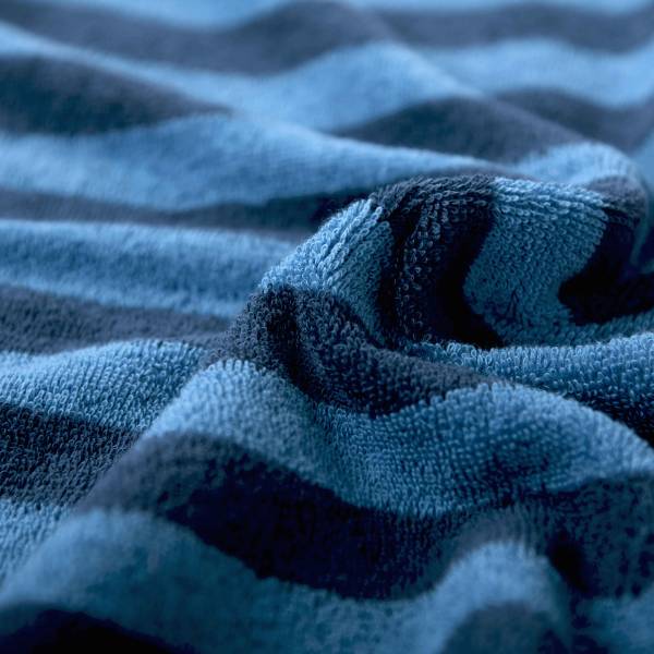 Badetuch Tom Tailor - Baumwolle - Blau - 70 x 140 cm
