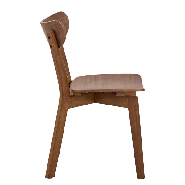 Esszimmerstuhl RIGBY 2er-Set - Walnuss