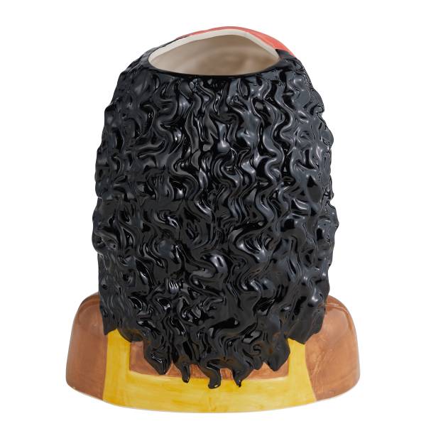 Vase PAOLA - Dolomit - Gelb
