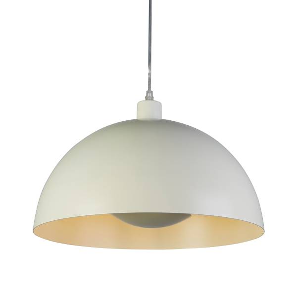 Pendelleuchte Mars - Stahl - 1-flammig - Beige