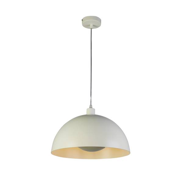 Pendelleuchte Mars - Stahl - 1-flammig - Beige