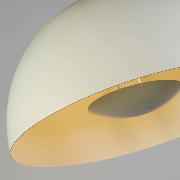 Pendelleuchte Mars - Stahl - 1-flammig - Beige