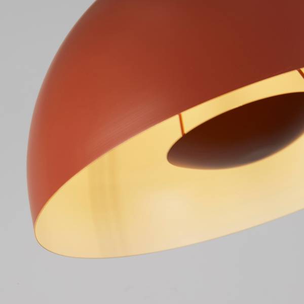 Pendelleuchte Mars - Stahl - 1-flammig - Orange