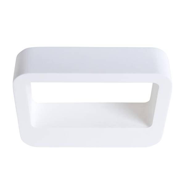 LED-Wandleuchte Wanna - Gips - 1-flammig
