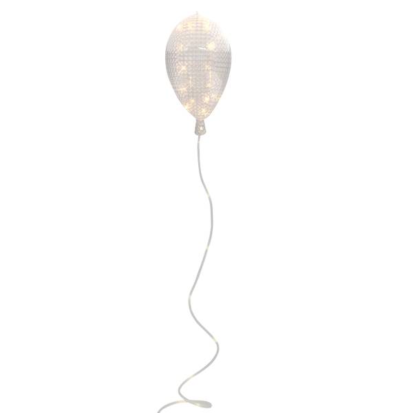 LED-Stehleuchte Orbit - ABS - 1-flammig - Weiß