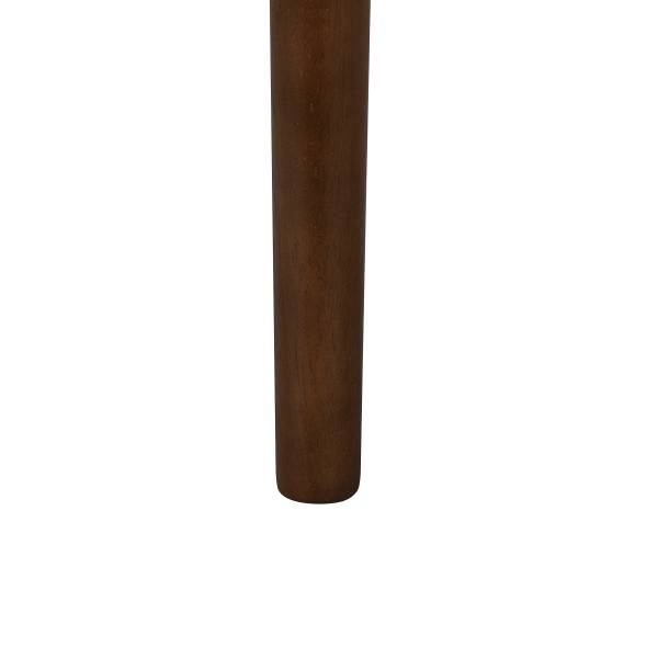 Armlehnenstuhl ELVA - Gummibaum Dunkel