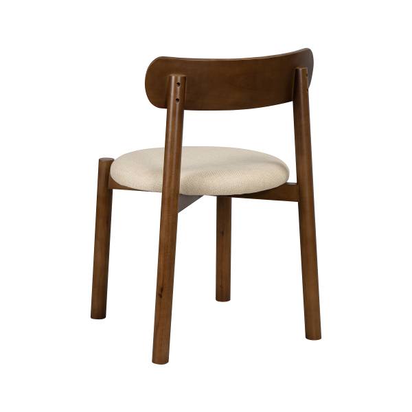 Esszimmerstuhl TARO 2er-Set - Beige / Braun