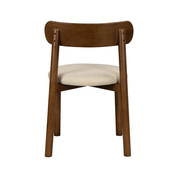 Esszimmerstuhl TARO 2er-Set - Beige / Braun